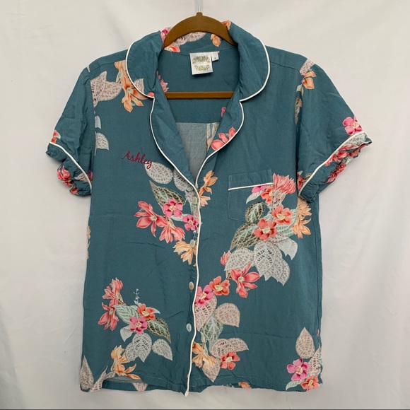 Plum Pretty Sugar Shorty Pajama Set Sz Large - Picture 7 of 7